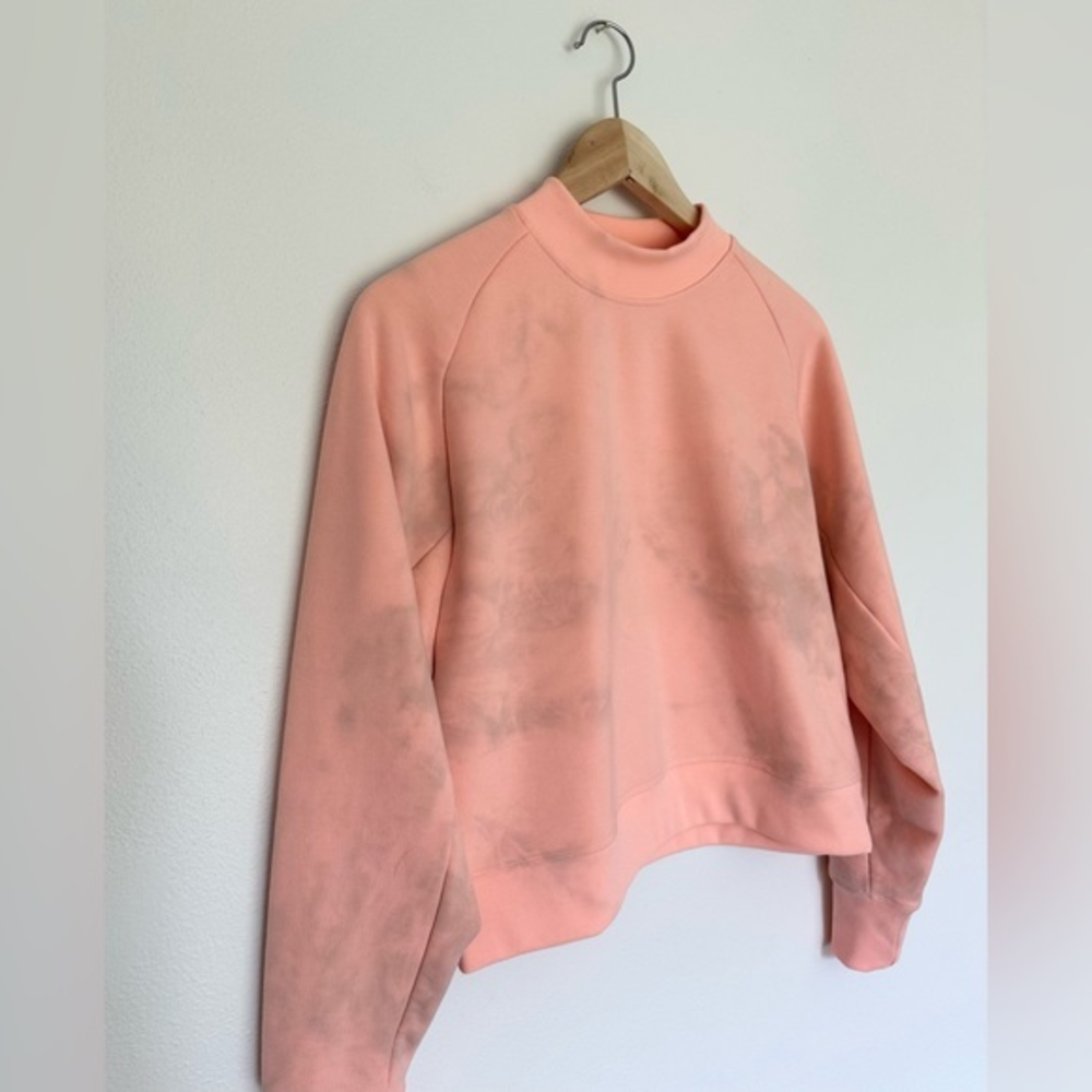 Athleta Bounce Back Crop Sweatshirt‎ Tie Dye Size XS